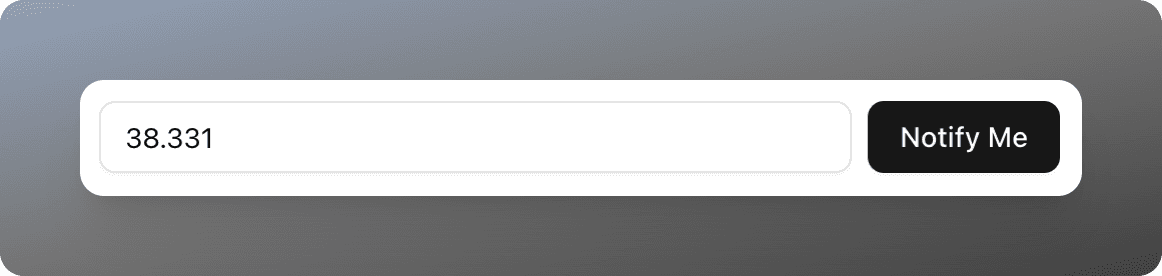 Two: Add a spec number you want to watch
